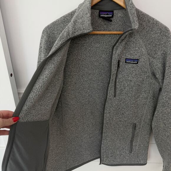 Men’s Patagonia Better Sweater Full Zip Jacket Gray Size Small A - Picture 6 of 8